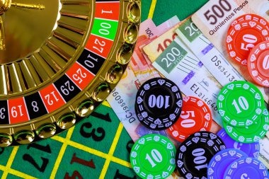 Number selection interface and betting options